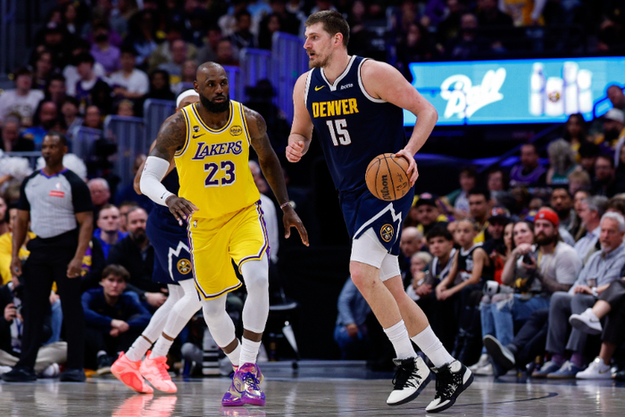 湖人队关键战役锁定西部第三 里夫斯东契奇联手