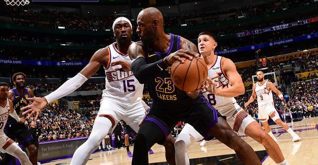 湖人双杀太阳詹姆斯助攻里程碑成历史第四人