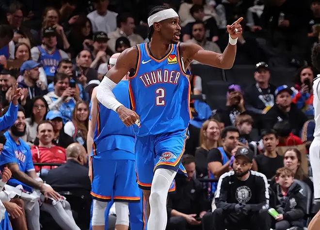 雷霆锁定榜首冲击联盟第一 湖人冲击九连胜火箭